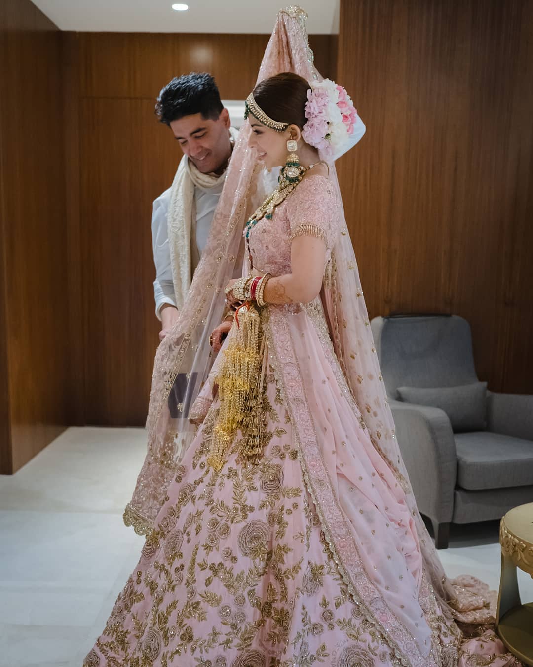 manish malhotra lehenga | bridalwear trend 2020 | indian bride pink lehenga #ayena #lehenga #manishmalhotra